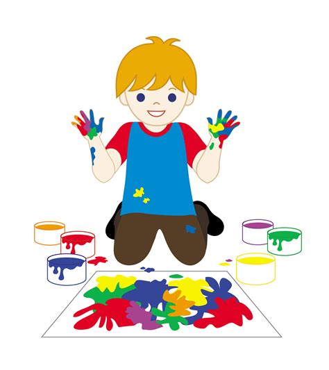 fingerpaint clipart